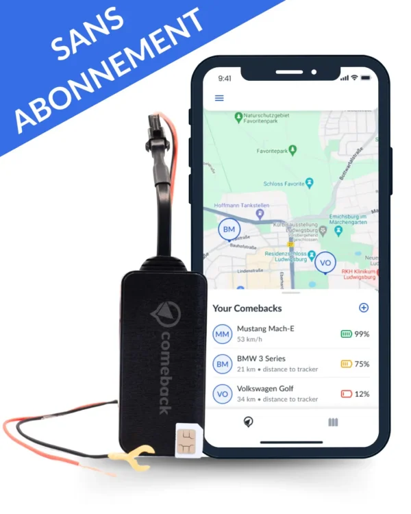Comeback GPS-Tracker Construit
