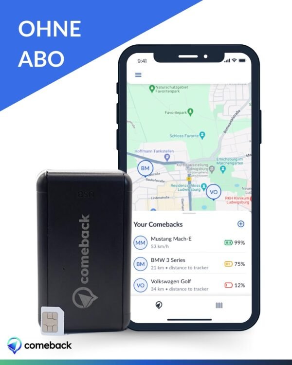 Imán para localizador GPS Comeback